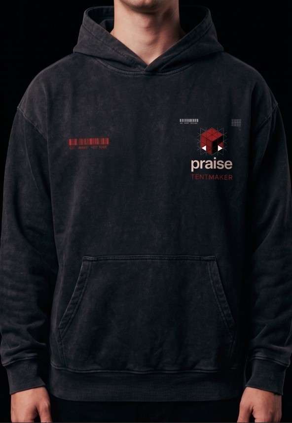 Corinth 18 hoodie, front